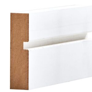 mdf primed grooved profile architrave