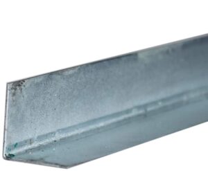 metal partitioning 25mm galvanised angle
