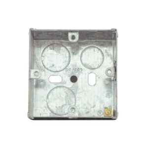 1 gang 47mm metal back box