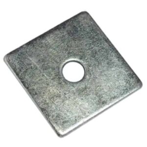 BZP 50 x 50mm Square Plate Washer x10