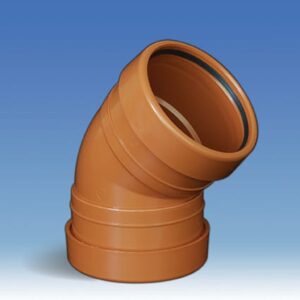 110mm brown underground 45 degree bend