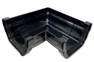 Krown Ogee 90° Gutter Angle Black