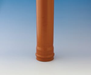110mm brown underground socket pipe