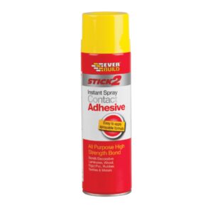 spray contant adhesive tub