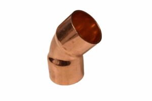 Copper End Feed Obtuse Elbow 45⁰