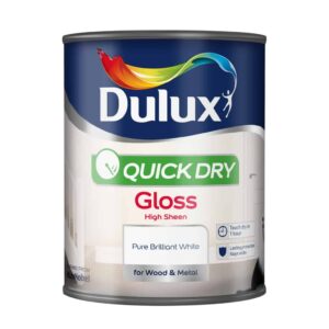 Dulux Quick Dry Gloss Pure Brilliant White 2.5L
