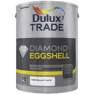 Dulux Trade Diamond Eggshell Pure Brilliant White 2.5L