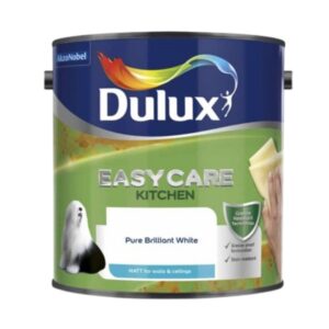 Dulux Easycare Kitchen Matt Pure Brilliant White 2.5L
