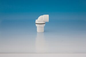 22mm Overflow Bent Compression Tank Connector
