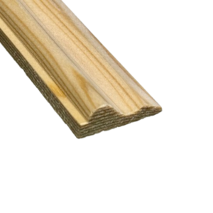 12 x 34 x 2400mm Ogee Panel Moulding Pine