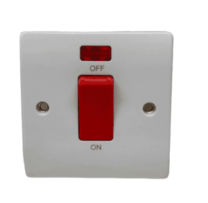 45A DP Switch + Neon Single Plate