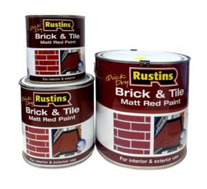 Rustin's Brick & Tile Matt Red Paint