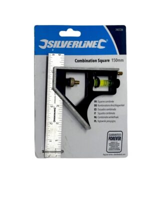 SILVERLINE Combination Square 150mm