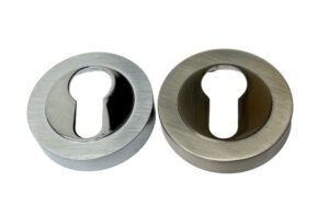 Darcel Round Euro Escutcheon (Pairs)