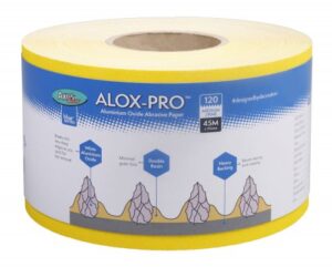 Alox-Pro Aluminium Oxide Sanding Roll 5m x 115mm