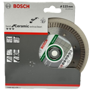 BOSCH Diamond Cutting Disc Best for Ceramic Extraclean Turbo ⌀115 x 22.23mm
