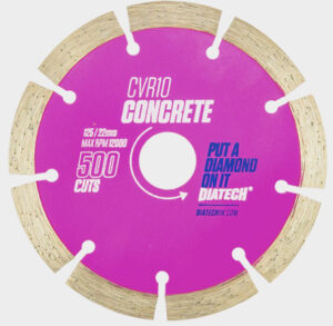 DIATECH 500 CUT CONCRETE DIAMOND BLADE – CVR10