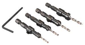 Makita Countersink with Drill Bit Set 4 pcs