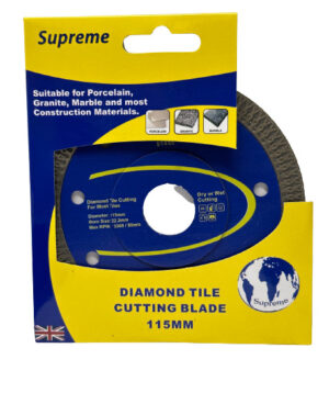 Supreme Diamond Tile Cutting Disc ⌀115mm