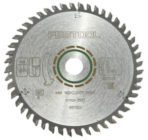 FESTOOL Saw Blade WOOD FINE CUT HW ø160 x 2,2 x 20mm W48
