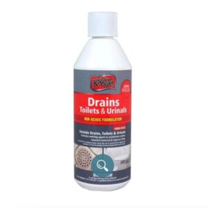 Knock Out Drains Tiolets and Urinals