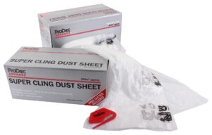 100 m2 (4m x 25m approx) Super Cling Dust Sheet Roll