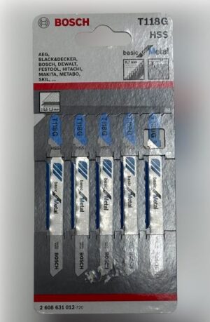 Jigsaw Blades - Basic for Metal T118G