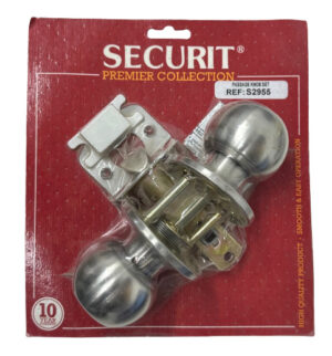 Passage Knobset 60/70 Stainless Steel