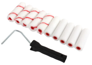 ProDec Contractor 4" Assorted Mini Rollers and Frame - 10pk