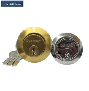 Supreme Rim Cylinder Replacement Latch @3 KEYS
