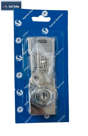 Supreme Hasp & Staple Zinc Locking @115mm