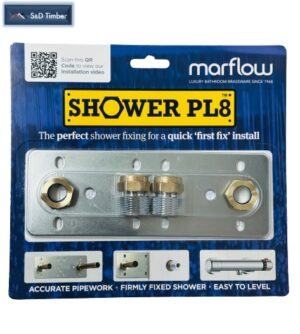 Marflow Shower PL8 Fixing Plate @200 x 70mm