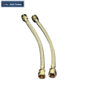15mm x 15mm ø9.5mm Normal Bore Tap Connectors