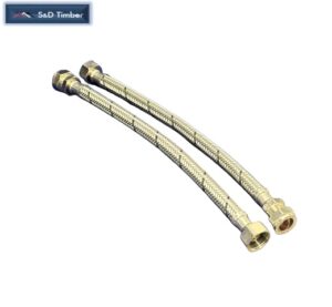 15mm x 1⁄2″F Braided Standard Flexible Connector