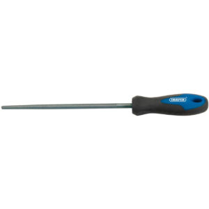 Soft Grip Engineers Round File and Handle 200mm
