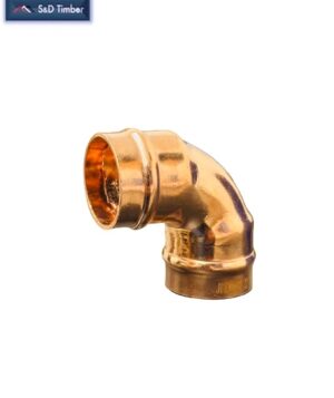 Yorkshire Copper Solder Ring Equal Elbow 90º
