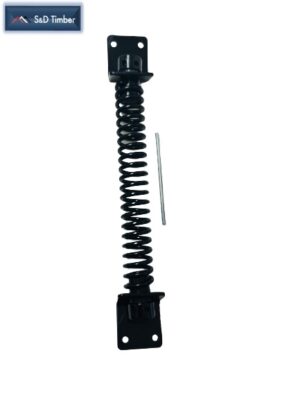 Door and Gate Spring Black