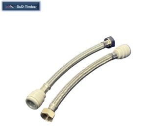Pushfit Flexible Hose Connectors (Speedfit x Union Nut)