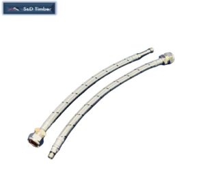 15mm x 10mm x 300mm Monobloc Flexible Tap Connector