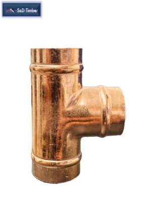 Yorkshire Copper Solder Ring Equal Tee