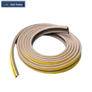 P Strip Self Adhesive Rubber 5m Length