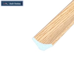 18 x 18 x 2000mm PVC Scotia Beading (Oak)