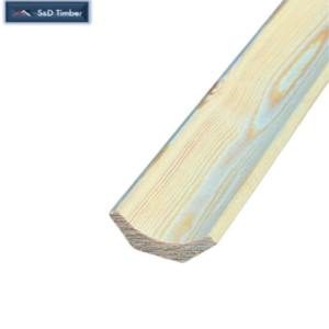 12 x 12 x 2400mm Scotia Pine