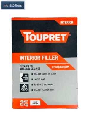 Toupret Interior Filler - 2Kg White Powder