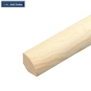 15 x 15 x 2400mm Pine Quadrant