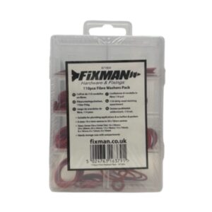 110 Pce Fibre Washers Pack