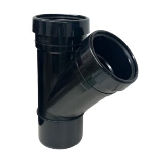 110mm Pushfit Soil Double Socket 135º Branch