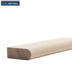 32 x 75mm Solid Pine Nosing