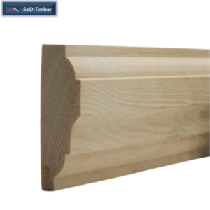 25 x 75mm Solid Pine Dado Rail