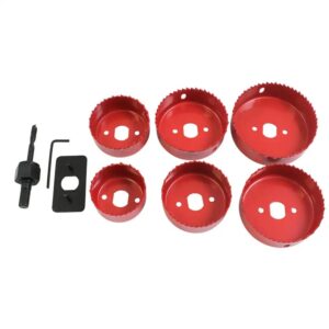 Dekton Hole-saw Kit With Allen Key and Arbor